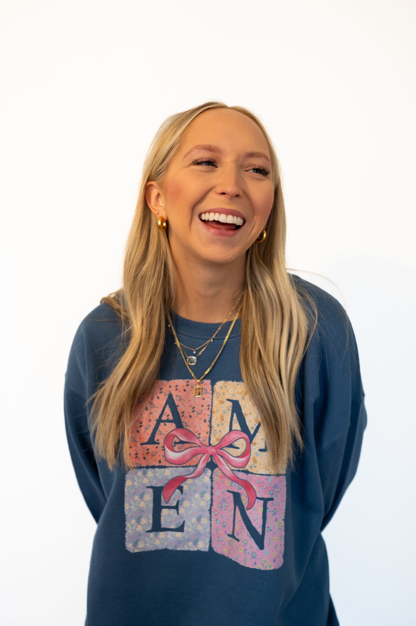 Amen Bow Sweatshirt