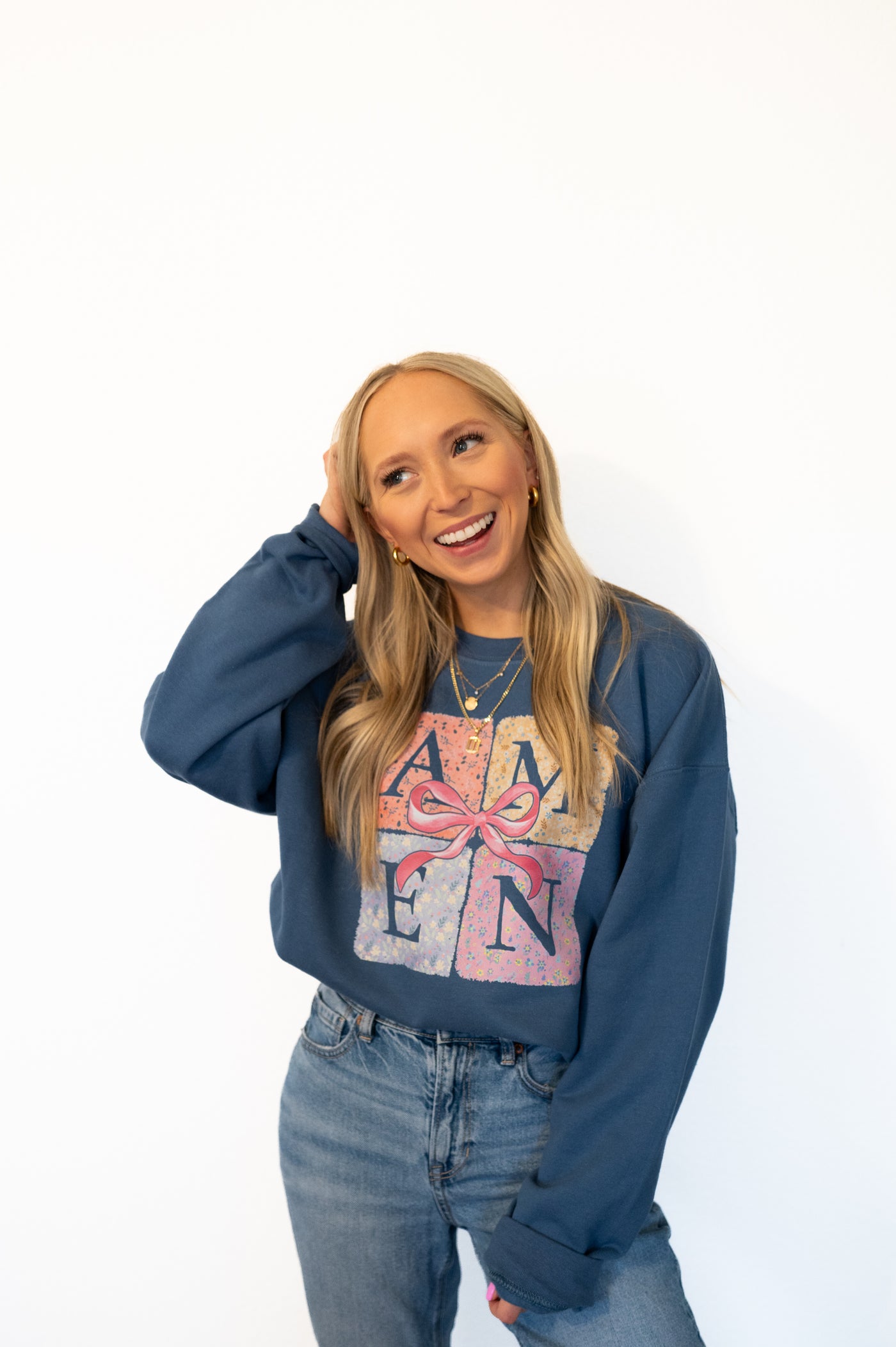 Amen Bow Sweatshirt