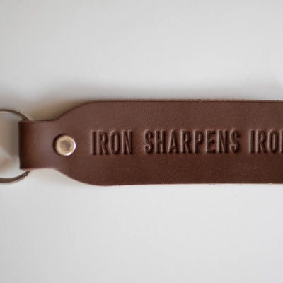 Iron Sharpens Iron Keyfob