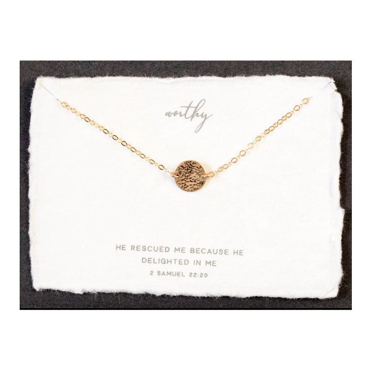 Worthy Necklace - Gold Filled
