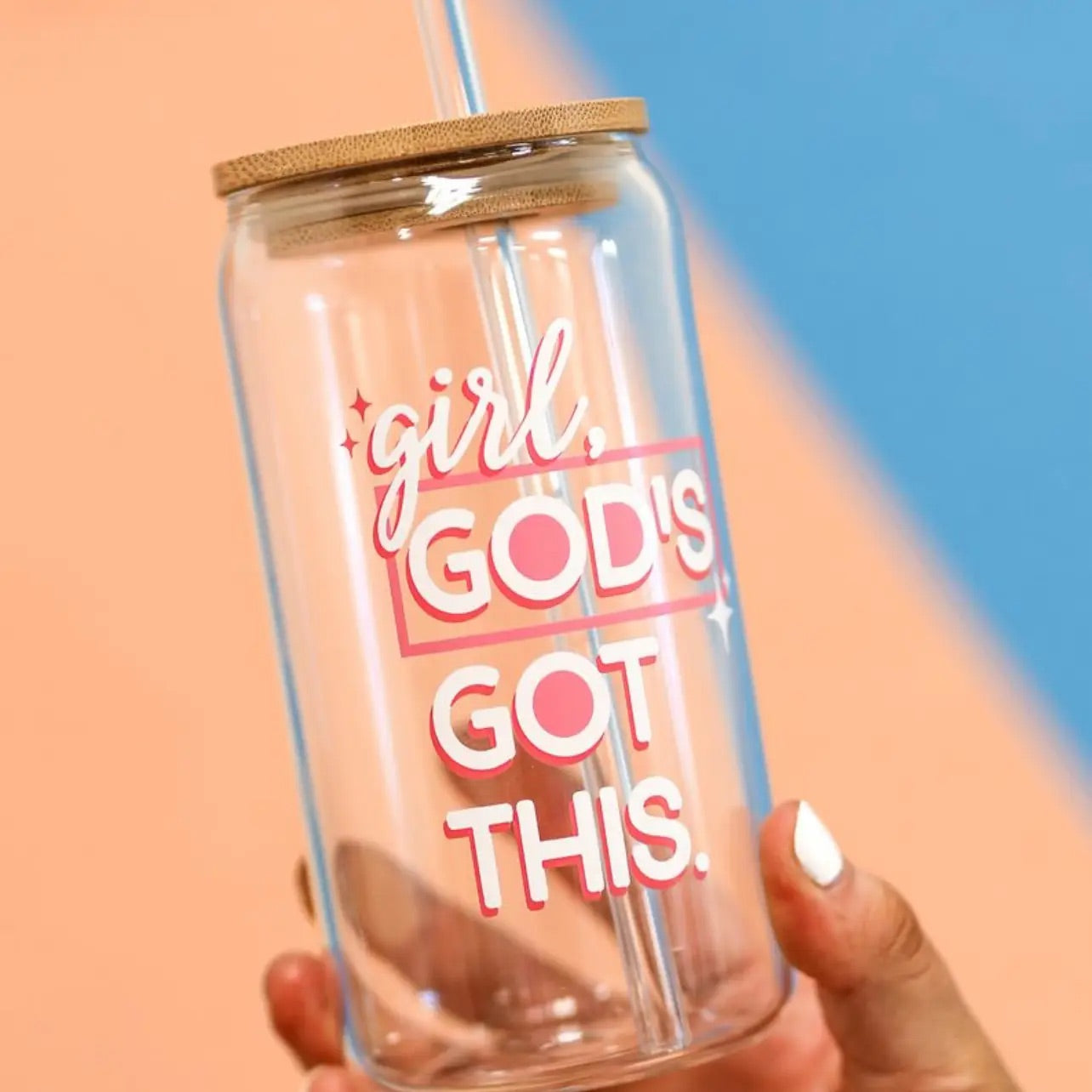 God's Got This - Iced Coffee Tumbler